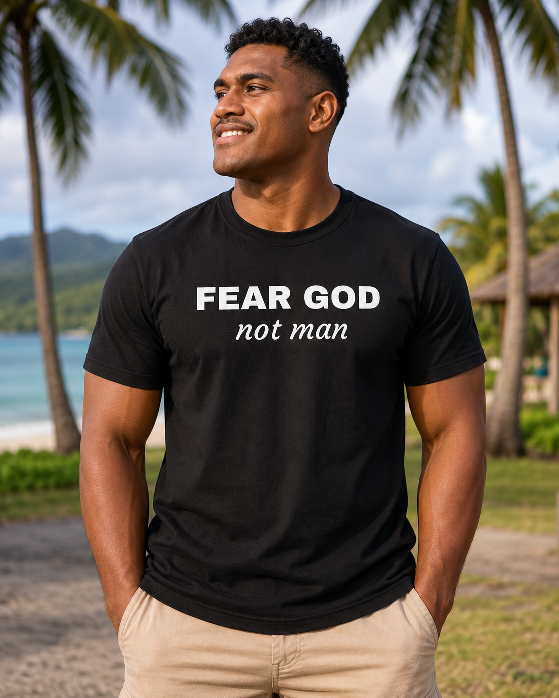 Fear God, Not Man Tee