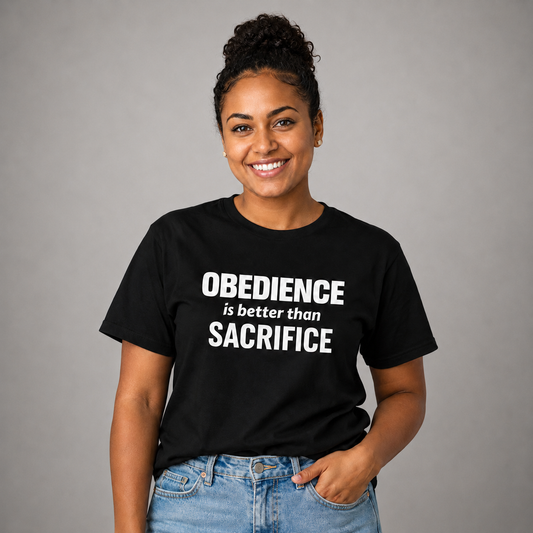 Obedience Is Better Than Sacrifice Tee