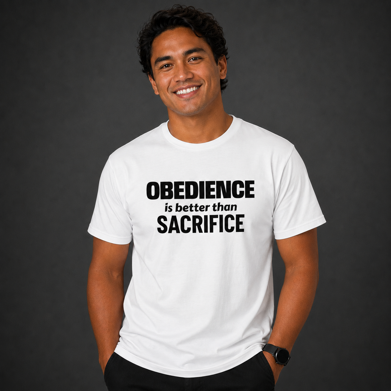 Obedience Is Better Than Sacrifice Tee